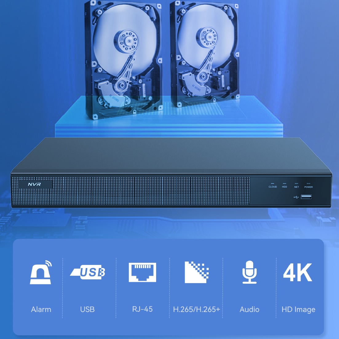 NVR‐4236 сетевой IP видеорегистратор